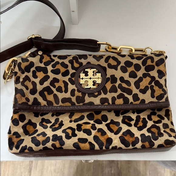Tory Burch Leopard Print Clutch